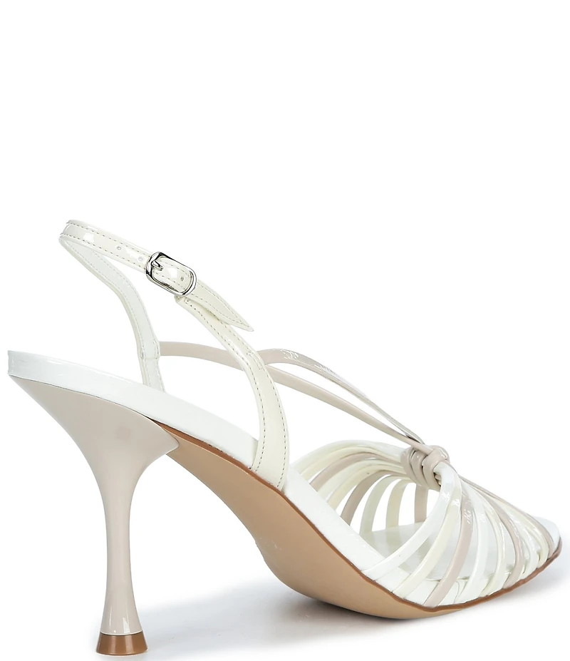 Jeffrey Campbell Galaxia Patent Strappy Sling Dress Sandals