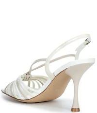 Jeffrey Campbell Galaxia Patent Strappy Sling Dress Sandals