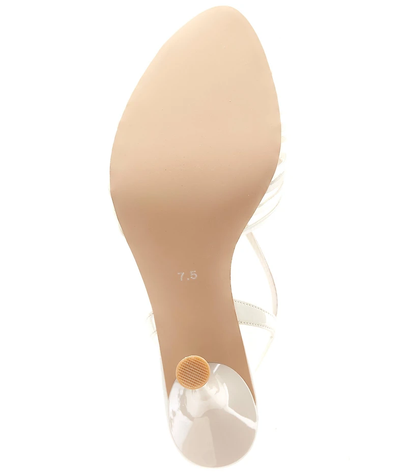Jeffrey Campbell Galaxia Patent Strappy Sling Dress Sandals