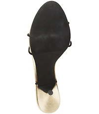 Jeffrey Campbell Georja Cherry Charm Wraparound Ankle Tie Dress Sandals