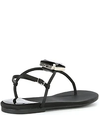Jeffrey Campbell Glint Jewel Ornament T-Strap Sandals