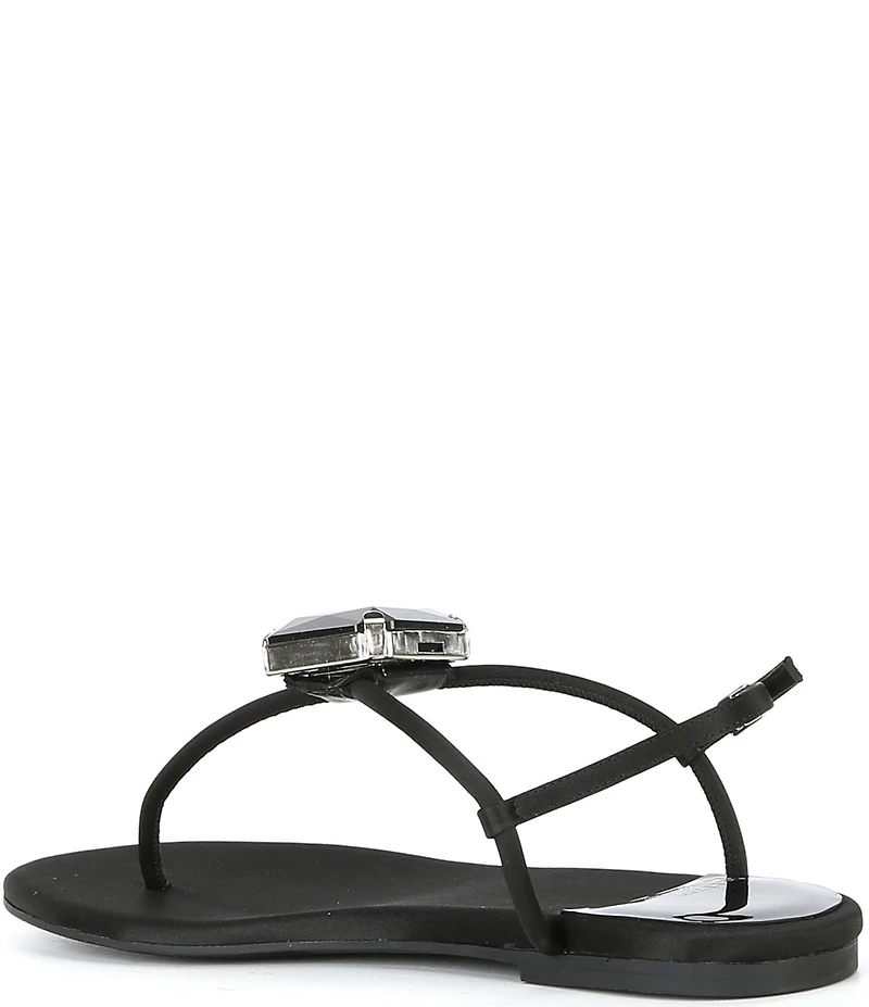 Jeffrey Campbell Glint Jewel Ornament T-Strap Sandals