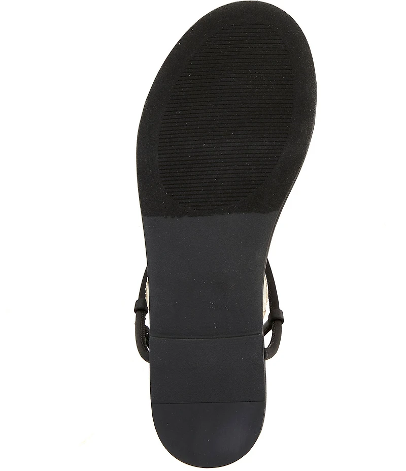 Jeffrey Campbell Glint Jewel Ornament T-Strap Sandals