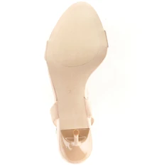 Jeffrey Campbell Go Getter Satin Slingback Dress Sandals