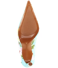 Jeffrey Campbell Good-Sequin Floral Stiletto Pumps