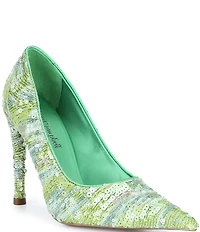 Jeffrey Campbell Good-Sequin Stiletto Pumps