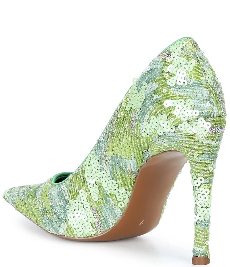 Jeffrey Campbell Good-Sequin Stiletto Pumps