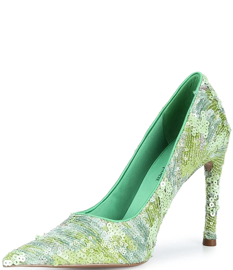 Jeffrey Campbell Good-Sequin Stiletto Pumps