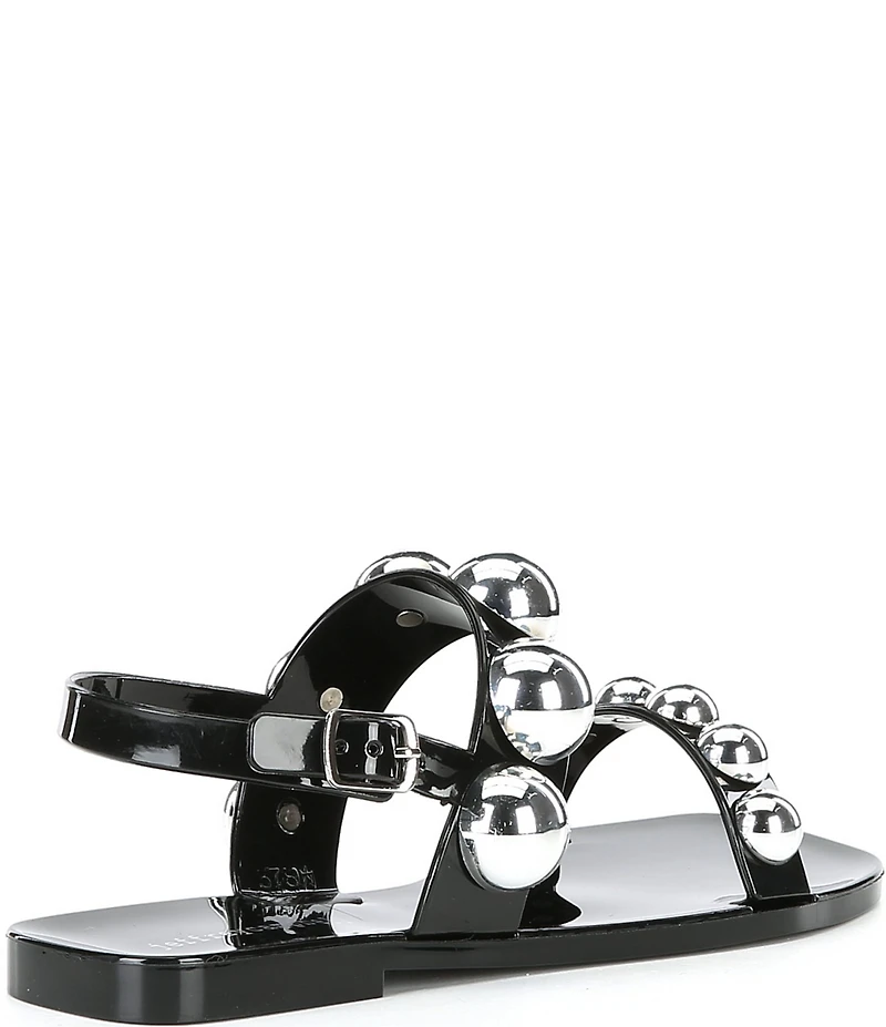 Jeffrey Campbell Patent Jelly Gum-Drop Studded Sandals