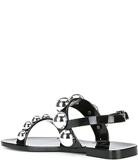 Jeffrey Campbell Patent Jelly Gum-Drop Studded Sandals