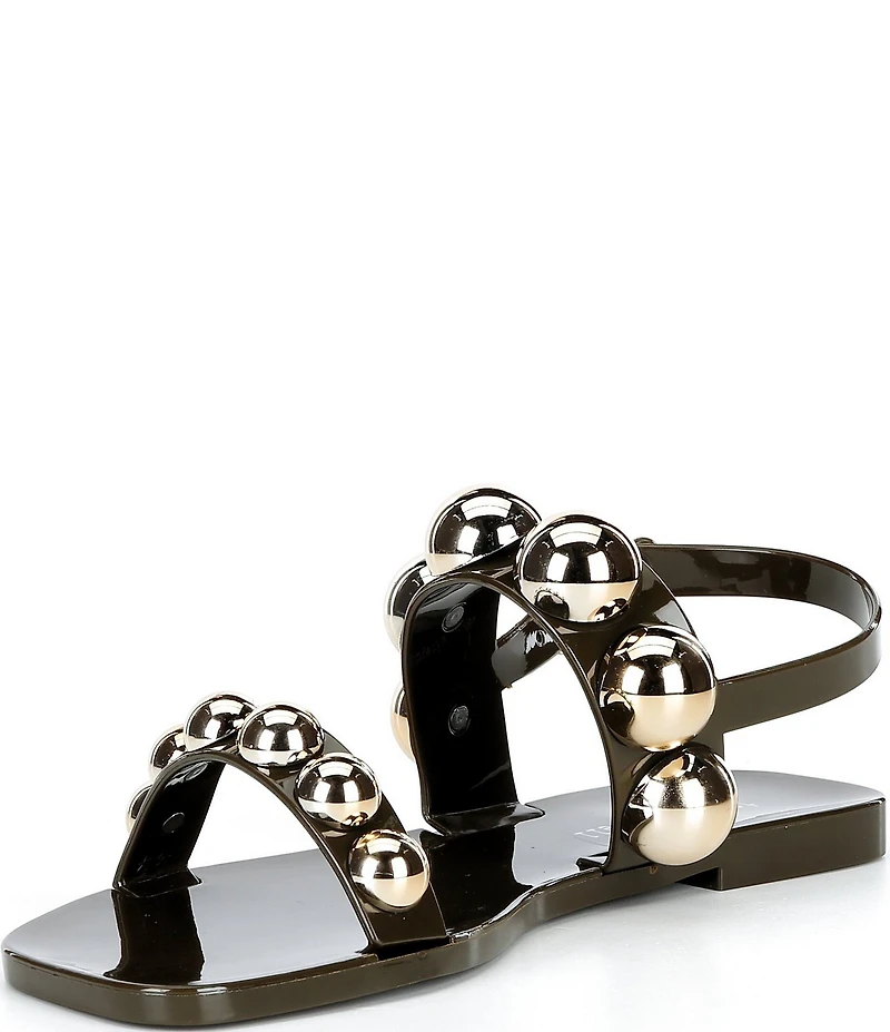 Jeffrey Campbell Patent Jelly Gum Drop Studded Sandals