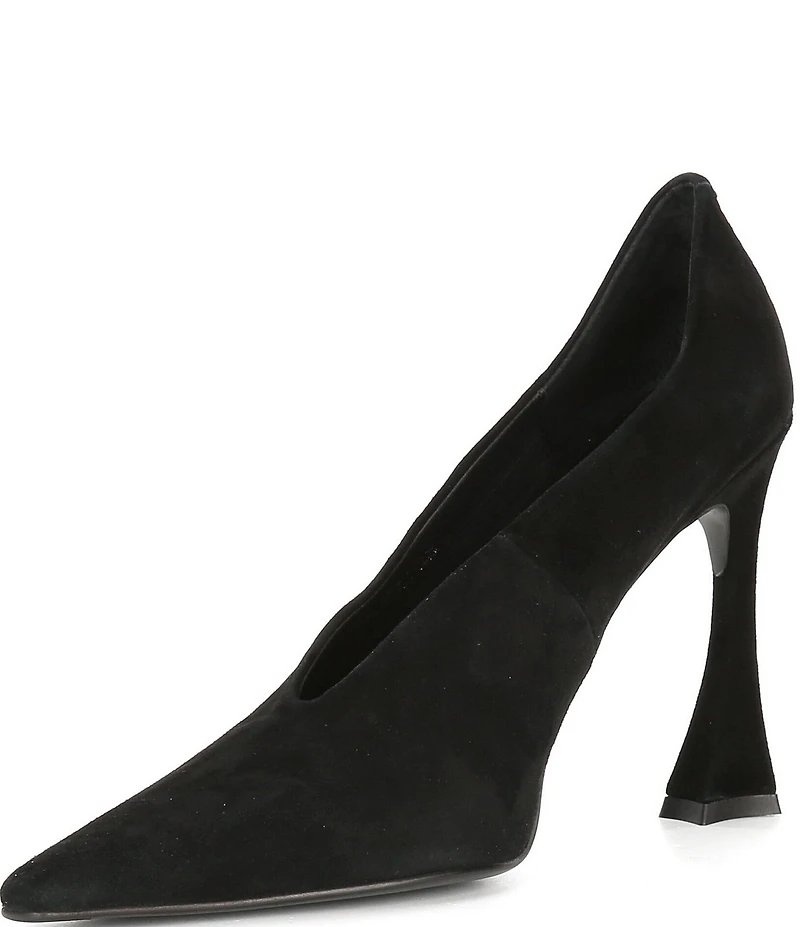Jeffrey Campbell Hints-Hi Suede Dress Pumps
