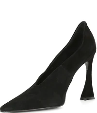 Jeffrey Campbell Hints-Hi Suede Dress Pumps
