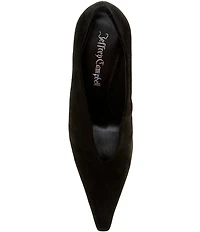 Jeffrey Campbell Hints-Hi Suede Dress Pumps