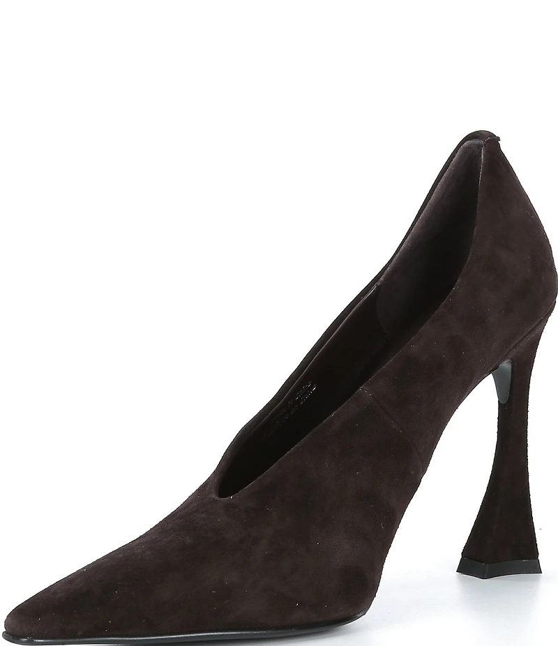 Jeffrey Campbell Hints-Hi Suede Dress Pumps