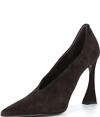 Jeffrey Campbell Hints-Hi Suede Dress Pumps