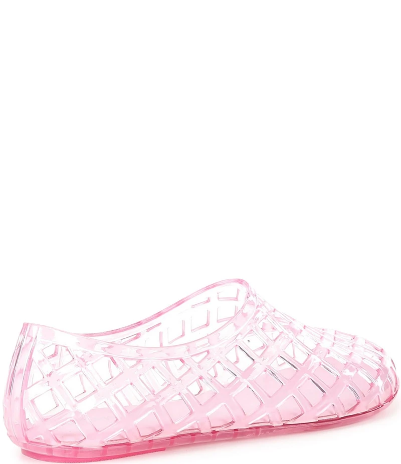 Jeffrey Campbell Jellz Clear Jelly Slip On Flats