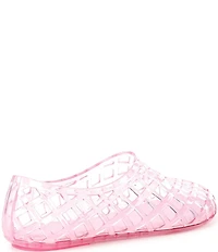 Jeffrey Campbell Jellz Clear Jelly Slip On Flats