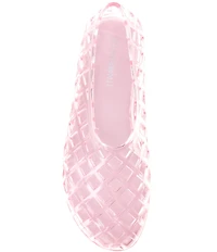 Jeffrey Campbell Jellz Clear Jelly Slip On Flats