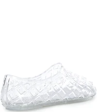 Jeffrey Campbell Jellz Clear Jelly Slip On Flats
