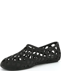 Jeffrey Campbell Jellz Matte Jelly Slip On Flats