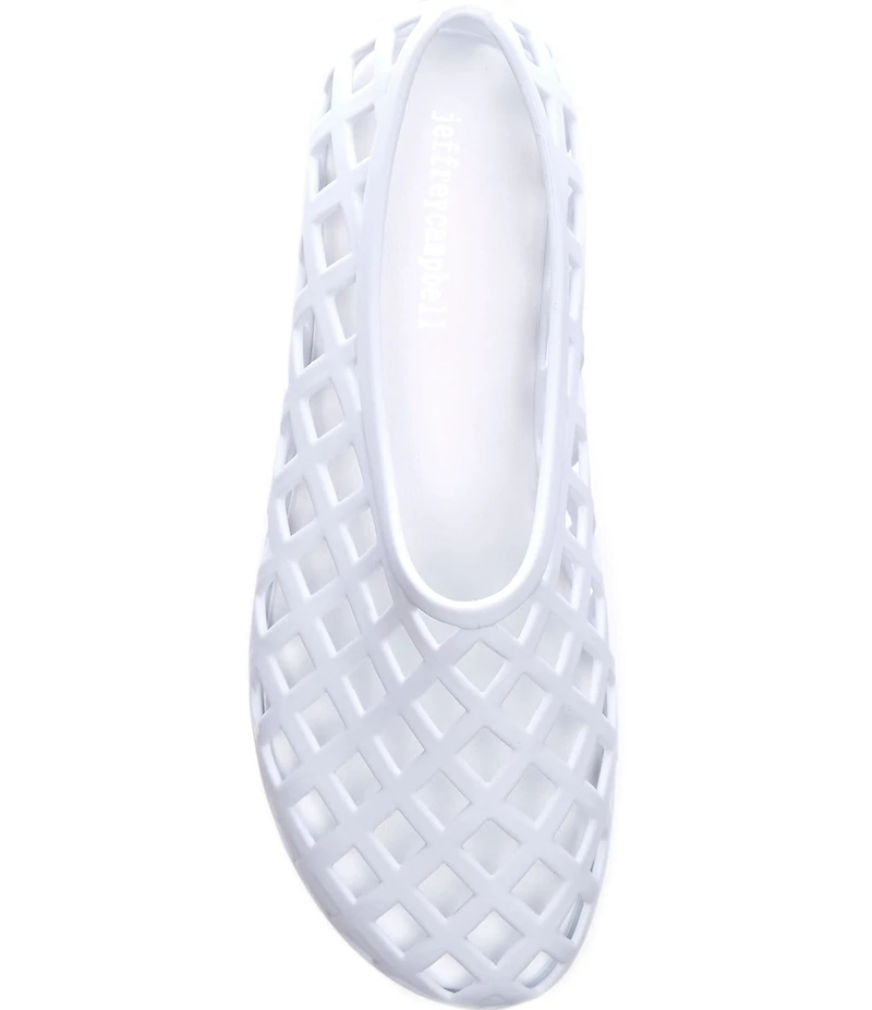 Jeffrey Campbell Jellz Matte Jelly Slip On Flats