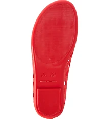 Jeffrey Campbell Jellz Matte Jelly Slip On Flats