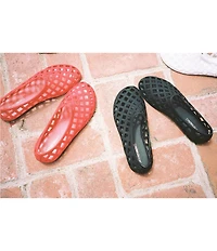 Jeffrey Campbell Jellz Matte Jelly Slip On Flats