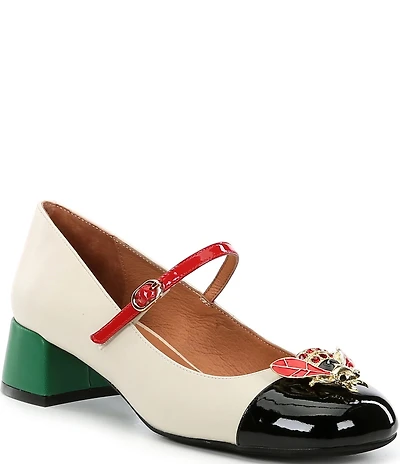 Jeffrey Campbell Jitterbug Patent Leather Mary Jane Pumps