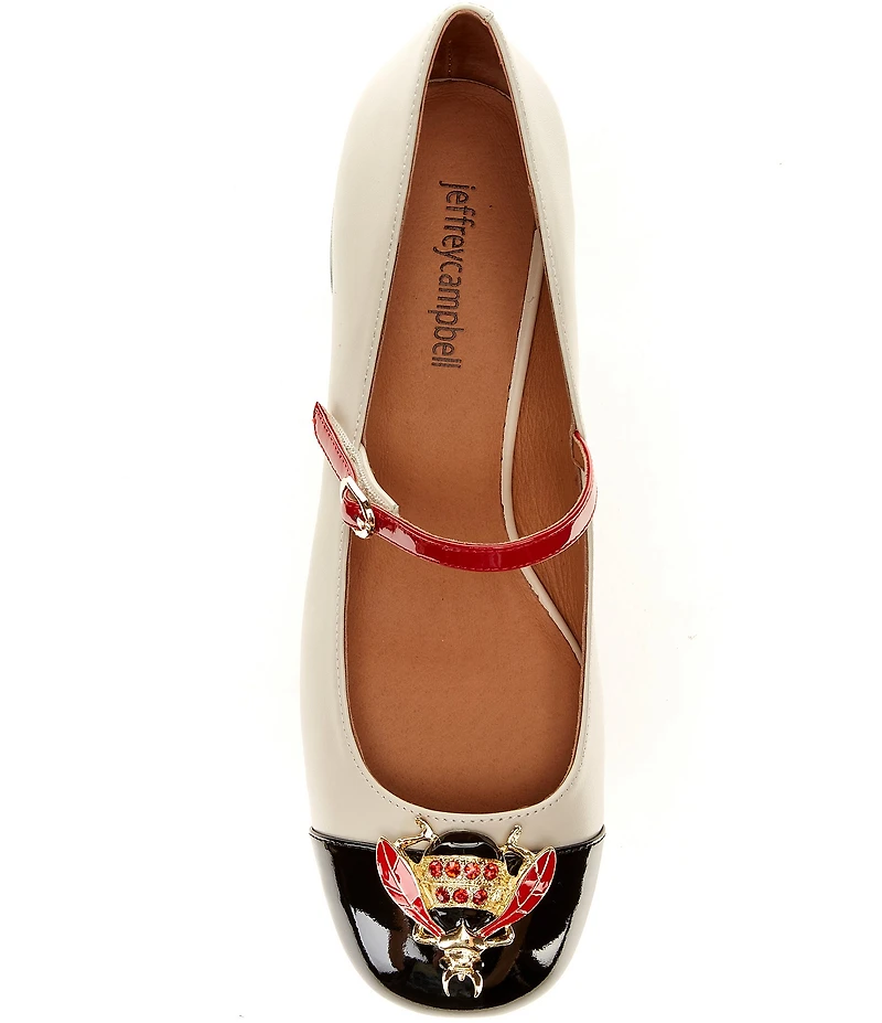 Jeffrey Campbell Jitterbug Patent Leather Mary Jane Pumps