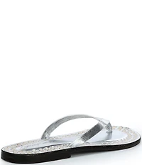 Jeffrey Campbell Katrina Flat Thong Studded Flip Flop Sandals