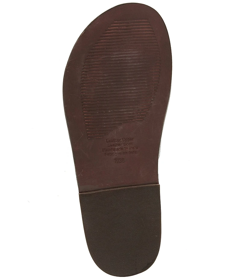 Jeffrey Campbell Katrina Flat Thong Studded Flip Flop Sandals