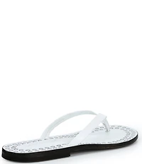 Jeffrey Campbell Katrina Flat Thong Studded Flip Flop Sandals