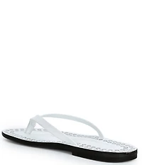 Jeffrey Campbell Katrina Flat Thong Studded Flip Flop Sandals