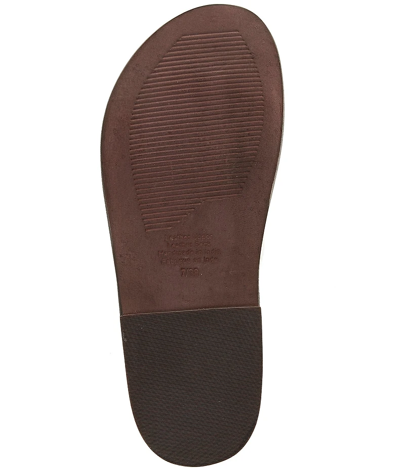 Jeffrey Campbell Katrina Flat Thong Studded Flip Flop Sandals