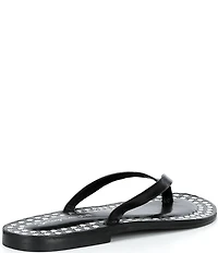 Jeffrey Campbell Katrina Flat Thong Studded Flip Flop Sandals