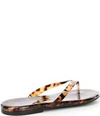 Jeffrey Campbell Kierra Tortoise Print Flip Flops