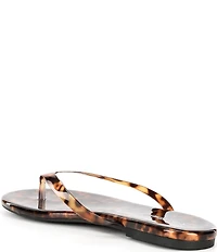 Jeffrey Campbell Kierra Tortoise Print Flip Flops