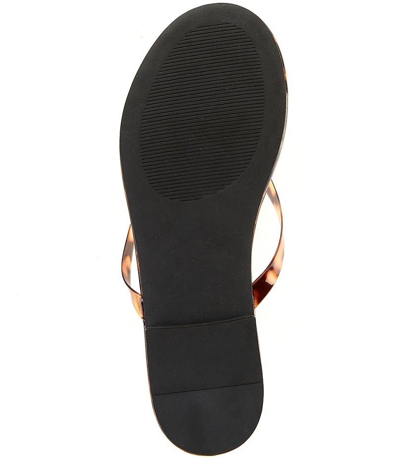 Jeffrey Campbell Kierra Tortoise Print Flip Flops