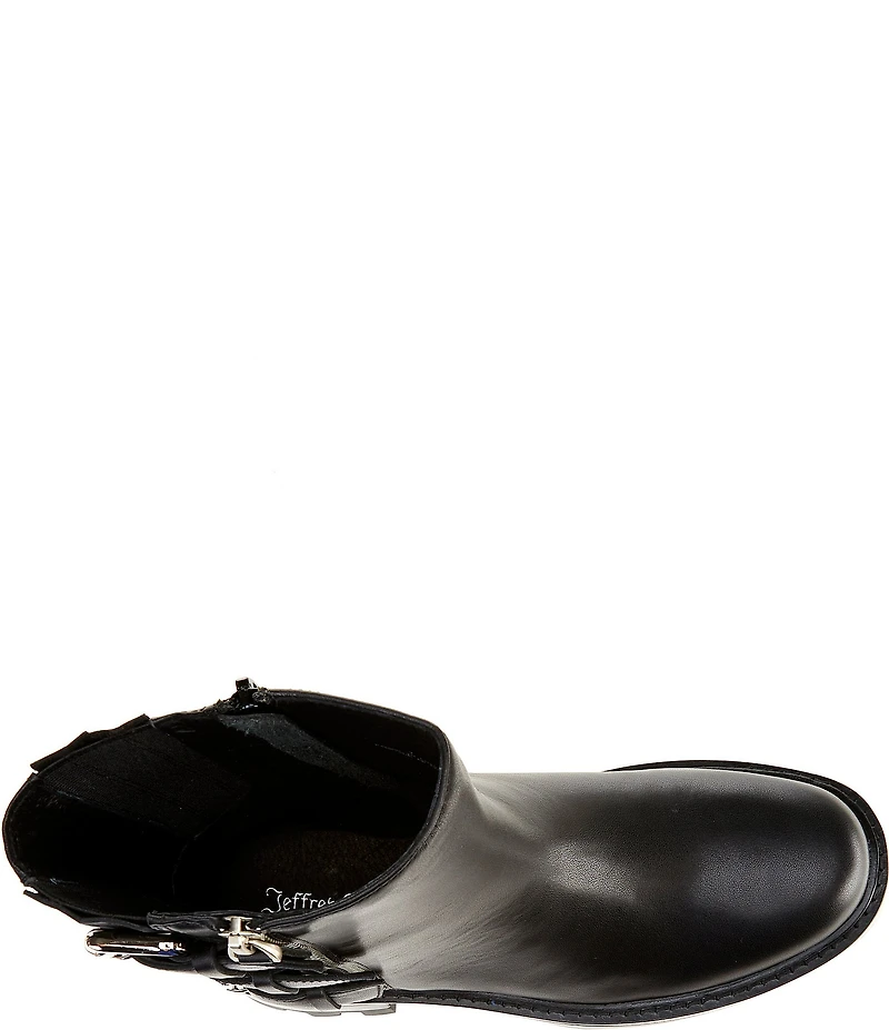 Jeffrey Campbell Krum Leather Moto Booties