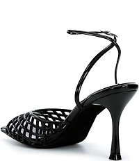 Jeffrey Campbell Lattix Jelly Ankle Strap Dress Sandals