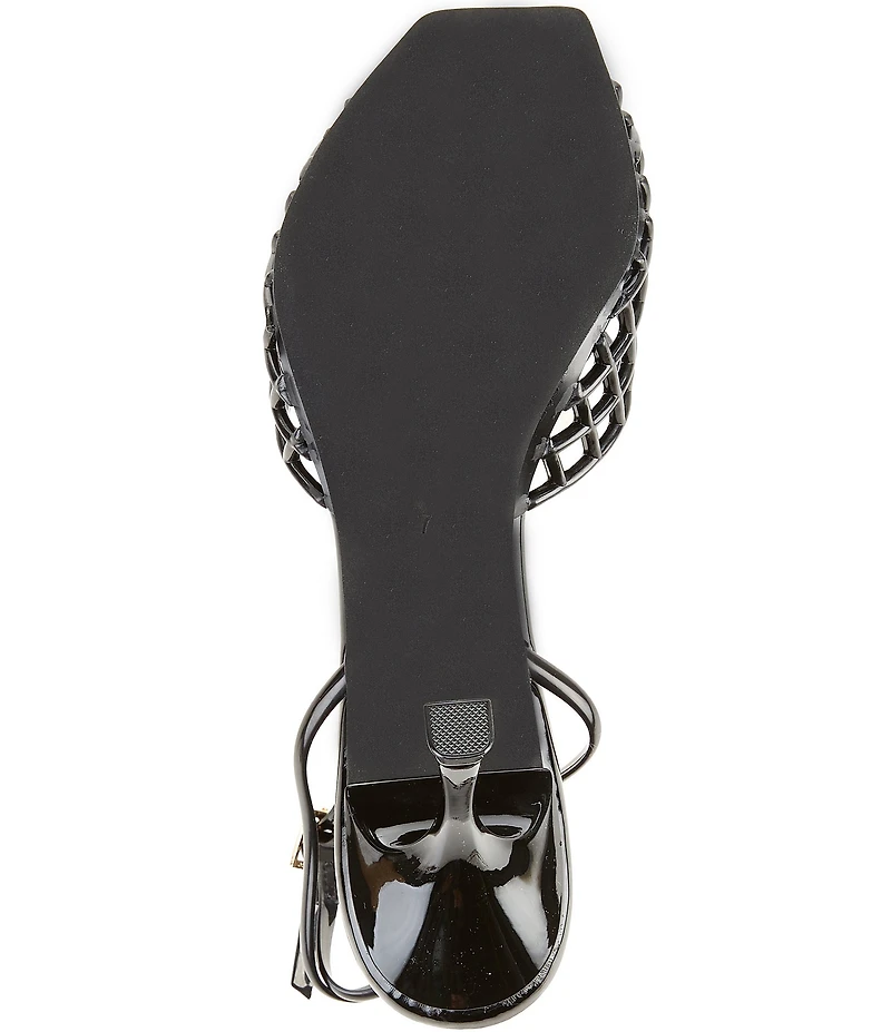 Jeffrey Campbell Lattix Jelly Ankle Strap Dress Sandals