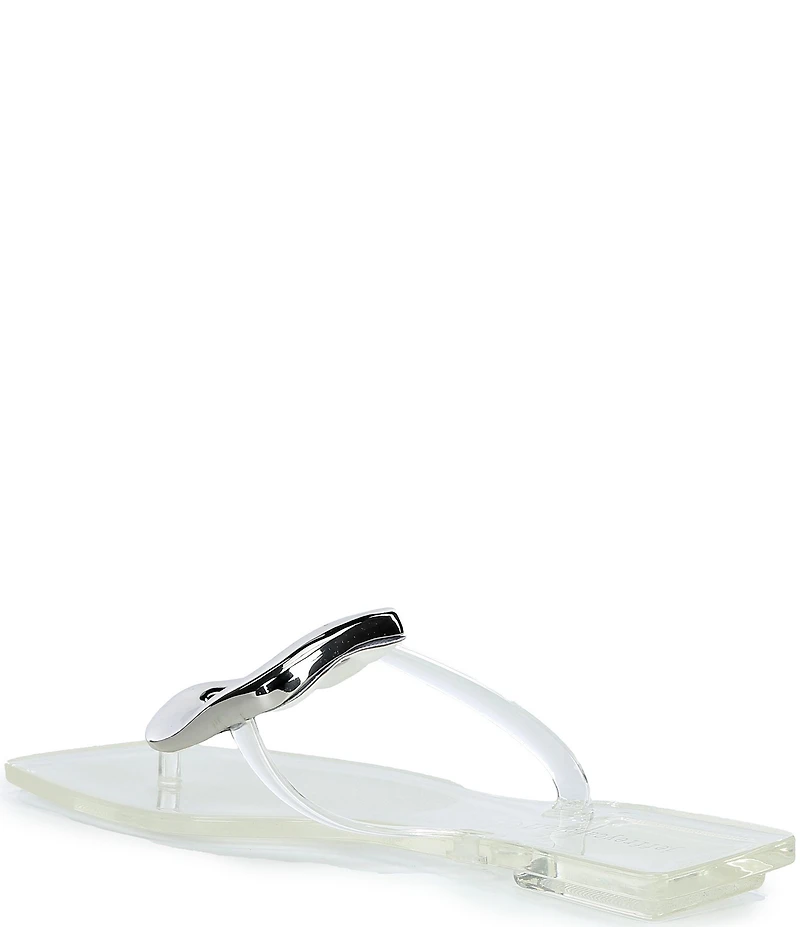 Jeffrey Campbell Linques Jelly Ornament Flat Sandals