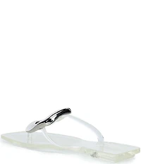 Jeffrey Campbell Linques Jelly Ornament Flat Sandals
