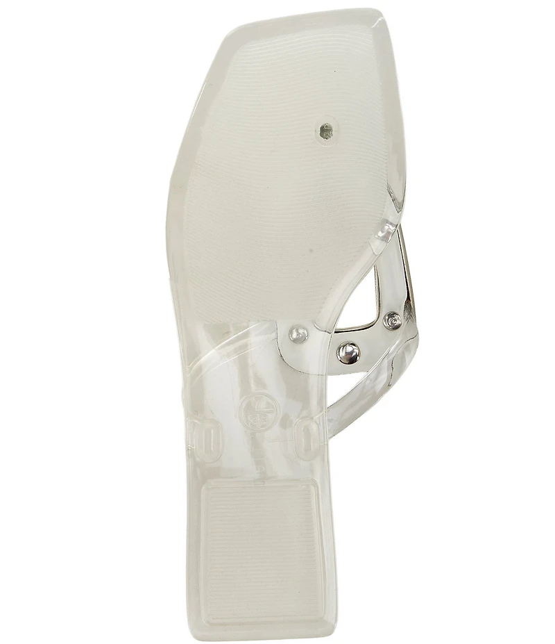 Jeffrey Campbell Linques Jelly Ornament Flat Sandals