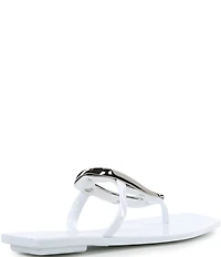 Jeffrey Campbell Linques Jelly Ornament Flat Sandals
