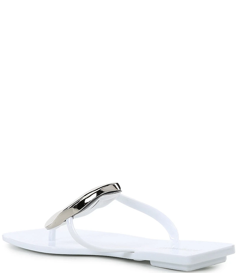 Jeffrey Campbell Linques Jelly Ornament Flat Sandals