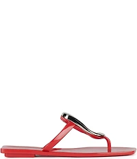 Jeffrey Campbell Linques Jelly Ornament Flat Sandals