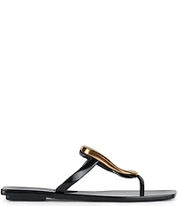 Jeffrey Campbell Linques Jelly Ornament Flat Sandals