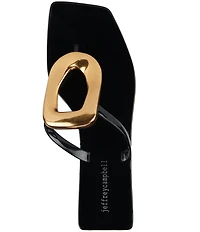 Jeffrey Campbell Linques Jelly Ornament Flat Sandals